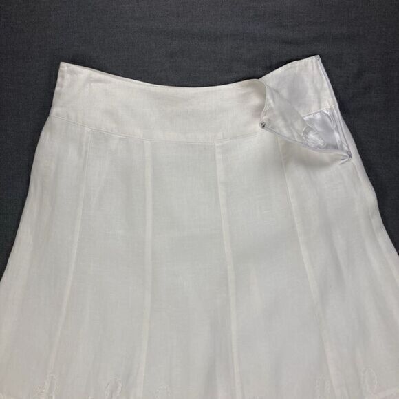 Chic White Midi Skirt - Picture 5 of 16